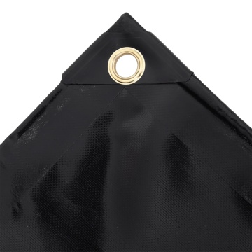 Prelată, negru, 1,5x10 m, 650 g/m² - Img 2
