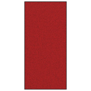 Preș de ușă roșu, lavabil, 120x250 cm - Img 2
