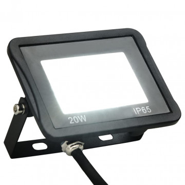 Proiector cu LED, 20 W, alb rece - Img 1