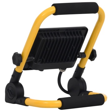 Proiector cu LED și mâner, 30 W, alb cald - Img 5