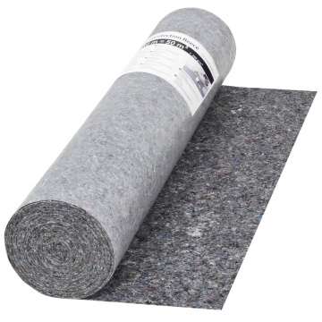 Protecție antiderapantă podea zugravi, 50 m, 280 g/m², gri - Img 2
