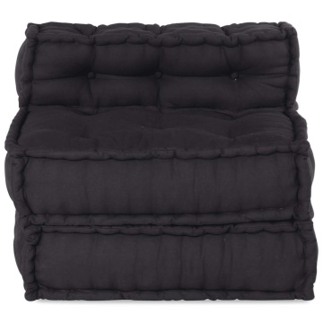 Puf modular Antracit 70x70x54 Material - Img 2