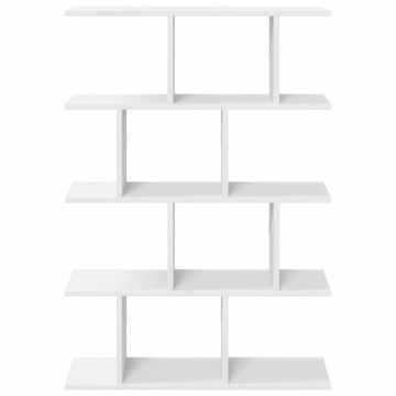 Raft cubic de perete cu 12 compartimente alb lemn prelucrat - Img 4