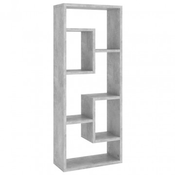 Raft de perete, gri beton, 36x16x90 cm, PAL - Img 2