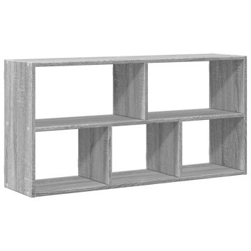 Raft de perete, gri sonoma, 100x25x50 cm, lemn prelucrat - Img 2