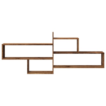 Raft de perete, lemn vechi, 167,5x18x68 cm, lemn prelucrat - Img 4