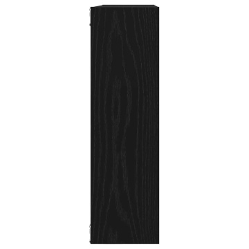 Raft de perete, stejar negru, 75x16x55 cm, lemn prelucrat - Img 5