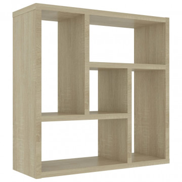 Raft de perete, stejar Sonoma, 45,1x16x45,1 cm, PAL - Img 2