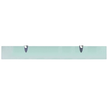 Rafturi suspendate, 2 buc., 80 x 10 cm, sticlă, 8 mm - Img 4