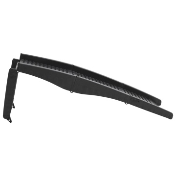 Rampă pliabilă pentru câini, negru, 153x40x12,5 cm, plastic - Img 5