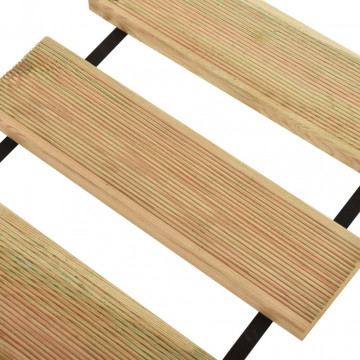 Rolă cu plăci de podea, 35x300 cm, lemn de pin tratat - Img 4