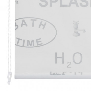 Roletă perdea de duș 120x240 cm Imprimeu Splash - Img 5
