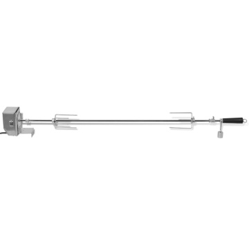 Rotisor cu motor profesional pentru grătar, oțel, 1200 mm - Img 2