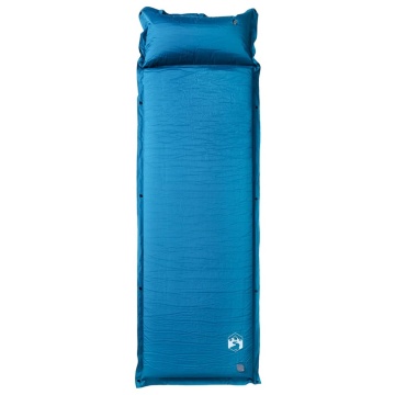 Saltea de camping gonflabilă cu pernă, 1 persoană, turcoaz - Img 2