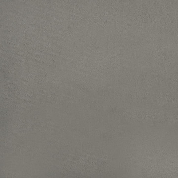 Saltea de pat cu arcuri, gri deschis, 100x200x20 cm, catifea - Img 5