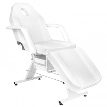 Scaun cosmetic Basic 202 alb - Img 2