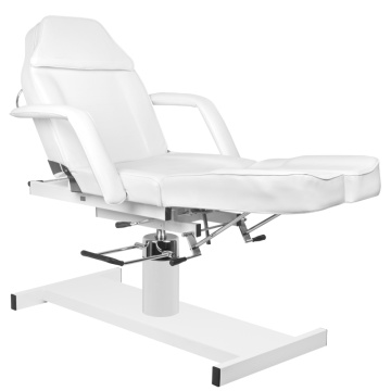 Scaun cosmetic hidraulic. Un alb pedi 210C - Img 3