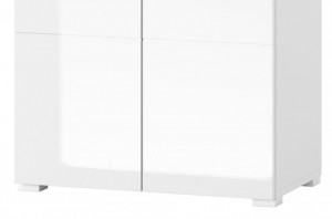 Selene 19 (Cabinet) White High Gloss/White - Img 4