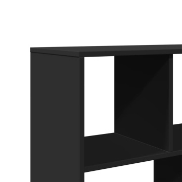 Separator de cameră, negru, 100x33x156,5 cm, lemn prelucrat - Img 6
