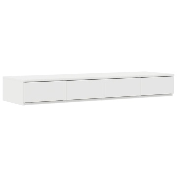 Sertare pentru Pat Alb 120x36,5x16,5 cm Lemn Stratificat - Img 2