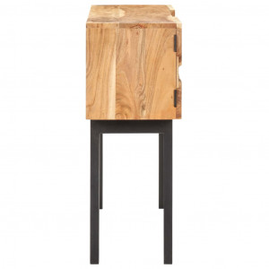Servantă, 120x30x75 cm, lemn masiv de acacia - Img 8