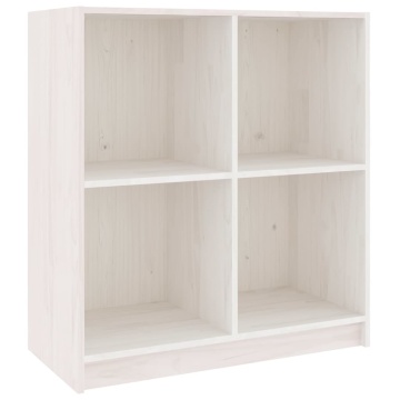 Servantă, alb, 70x33x76 cm, lemn de pin - Img 2
