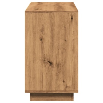 Servantă, stejar artizanal, 102x35x60 cm, lemn prelucrat - Img 8