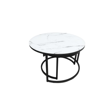 Set 2 mese cafea MC-133, 80x45 cm, sticla - Img 3