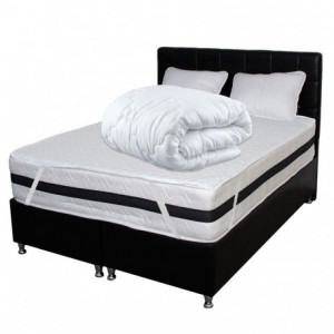 Set Avantaj saltea superortopedica Tulip 160x200x30 plus 2 perne 50 x70 plus Husa plus Pilota microfibra iarna 180x200 - Img 3
