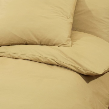 Set cu husă de pilotă, gri taupe, 200x220 cm, microfibră - Img 6