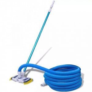 Set curățare piscină vacuum cu tub telescopic și furtun - Img 1