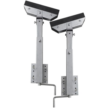 Set de 2 suporturi cu bară solidă pentru remorcă barcă 63 - 88 cm - Img 1