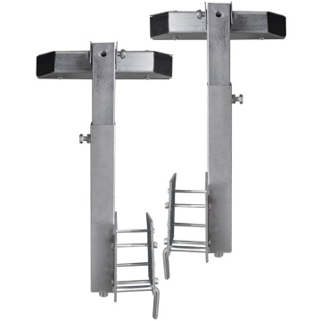 Set de 2 suporturi cu bară solidă pentru remorcă barcă 63 - 88 cm - Img 5