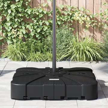 Set de bază pentru umbrelă cantilever 2 piese 150kg cu nisip sau 113kg cu apă - Img 4