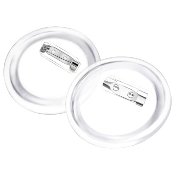 Set de ecusoane cu ac, 100 seturi, 58 mm, acril - Img 3