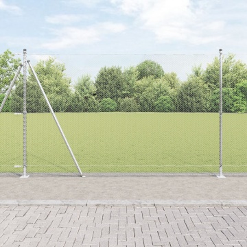Set de Gard Set de 2 Oțel galvanizat 25 x 1.5 m Durabil - Img 1
