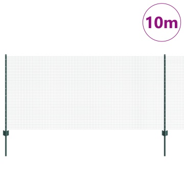 Set de Gard Set de 2 Verde Oțel Mediu Durabil - Img 3