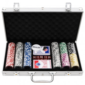 Set de jetoane de poker 300 buc. 11,5 g - Img 2
