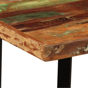 Set mobilier de bar, 5 piese, lemn masiv reciclat - Img 6