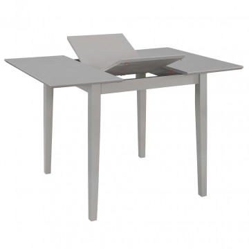 Set mobilier de bucătărie, 5 piese, gri, MDF - Img 3