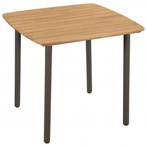 Set mobilier de grădină, 3 piese, gri, poliratan - Img 5