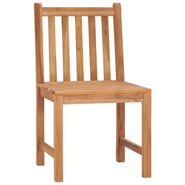 Set mobilier de grădină, 3 piese, lemn masiv de tec - Img 4