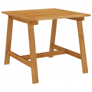 Set mobilier de grădină, 3 piese, maro - Img 5