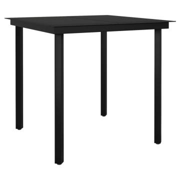 Set mobilier de grădină, 5 piese, cu perne, maro, poliratan - Img 4
