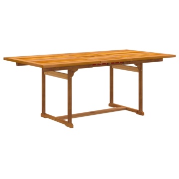 Set mobilier de grădină, 5 piese, lemn masiv acacia/textilenă - Img 4