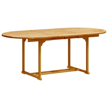 Set mobilier de grădină, 5 piese, lemn masiv acacia/textilenă - Img 3