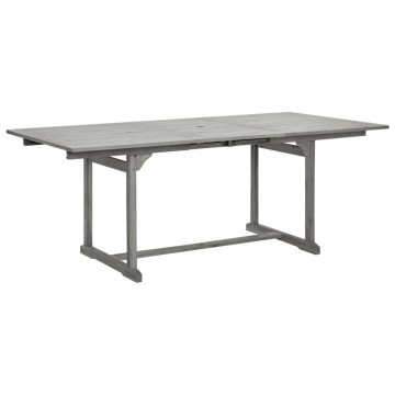 Set mobilier de grădină, 5 piese, lemn masiv de acacia - Img 4