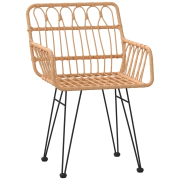 Set mobilier de grădină, 5 piese, poliratan - Img 8