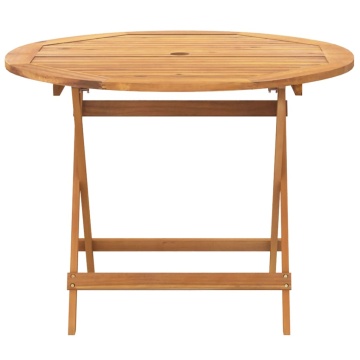 Set mobilier de grădină 5 piese textil antracit/lemn masiv - Img 8
