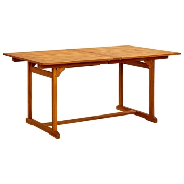 Set mobilier de grădină, 9 piese, lemn masiv de acacia - Img 5